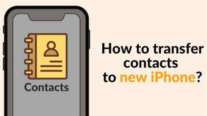 How do I transfer just contacts from iPhone to iphone?