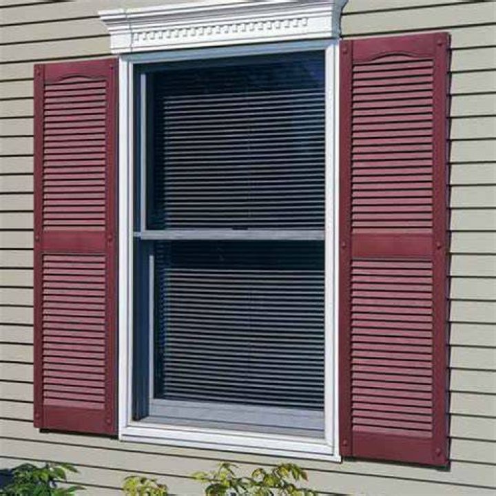 How do you remove vinyl shutters?