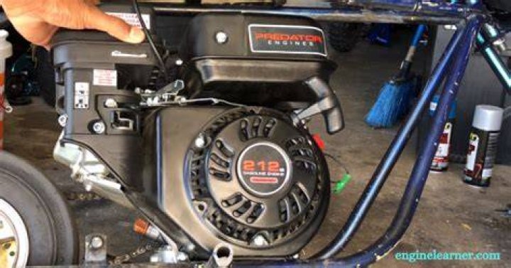 How fast does a 212 cc engine go?