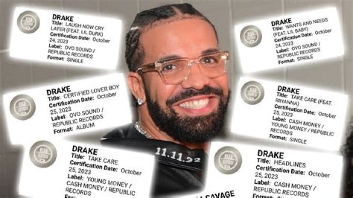 How many copies has Drake sold?