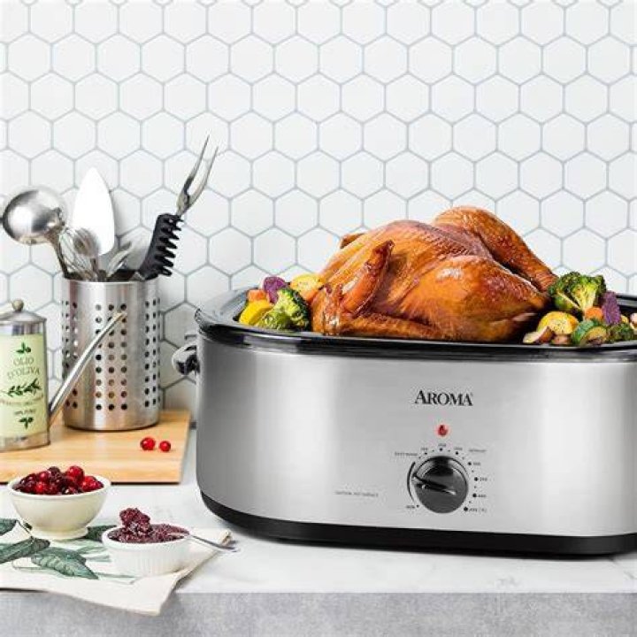 What size turkey fits in a 18 quart roaster?